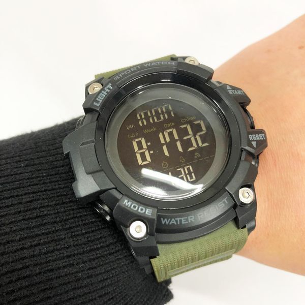Часы наручные мужские SKMEI 1384AG ARMY GREEN, часы тактические противоударные. Цвет: зеленый ws97736 фото