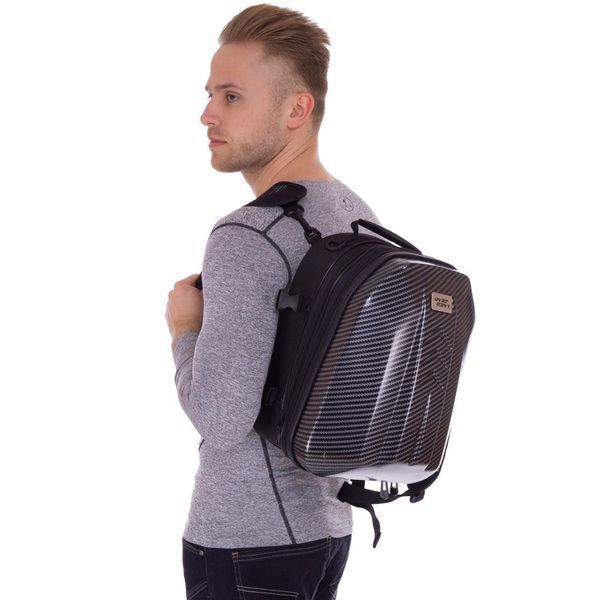 Сумка на бак мотоцикла на магнитах Tank Bag LAICOBEAR M-2843 28х35х18+15см черный M-2843 фото
