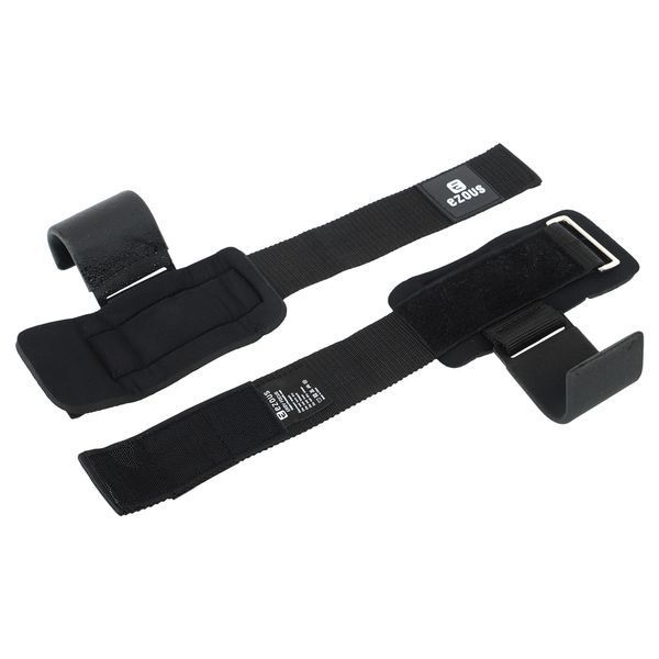 Крюки для подтягивания и тяги на запястья WEIGHTLIFTING HOOK EZOUS B-13 2шт черный B-13 фото