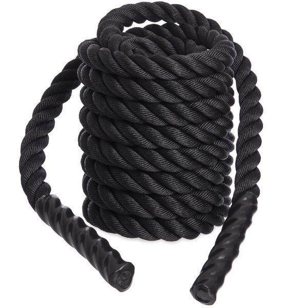 Канат для кроссфита Combat Battle Rope Zelart FI-5311-9 9м черный FI-5311-9 фото