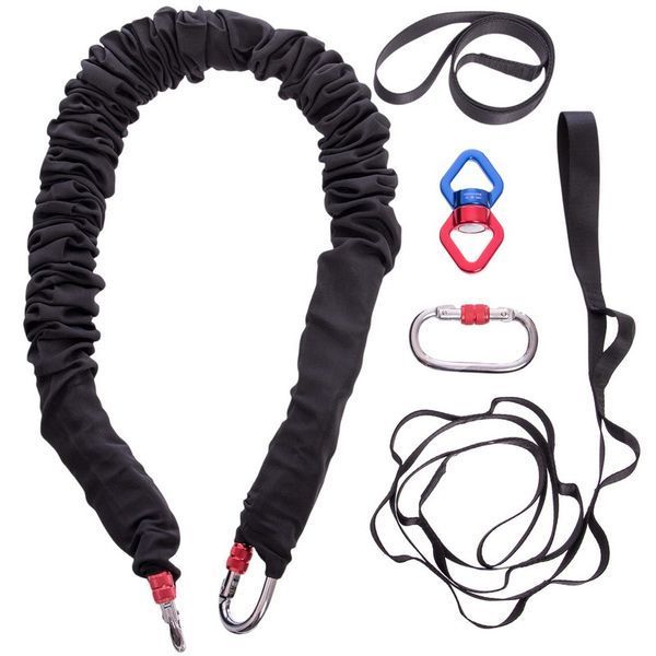 Тренажер для Банджи Фитнес BUNGEE SP-Sport FI-6900 черный FI-6900 фото