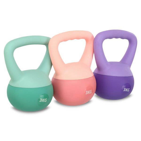 Гиря м'яка SP-Sport SOFT KETTLEBELL FI-0122-3 вага 3кг кольори в асортименті FI-0122-3 фото
