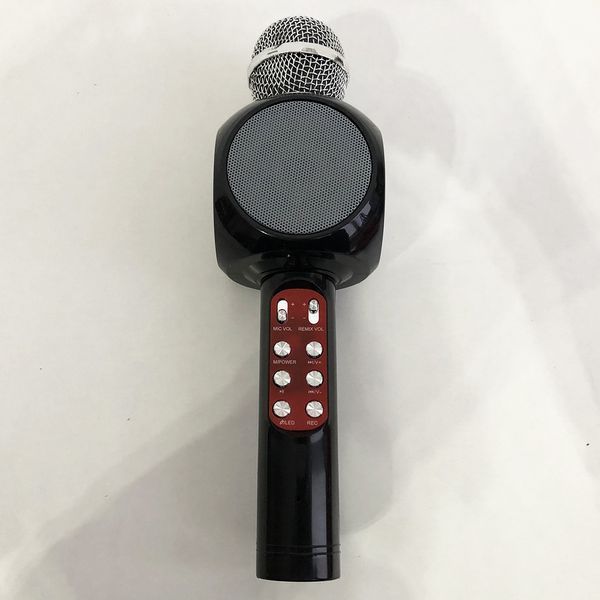 Беспроводной микрофон караоке bluetooth WSTER WS-1816. Цвет: черный ws38518 фото