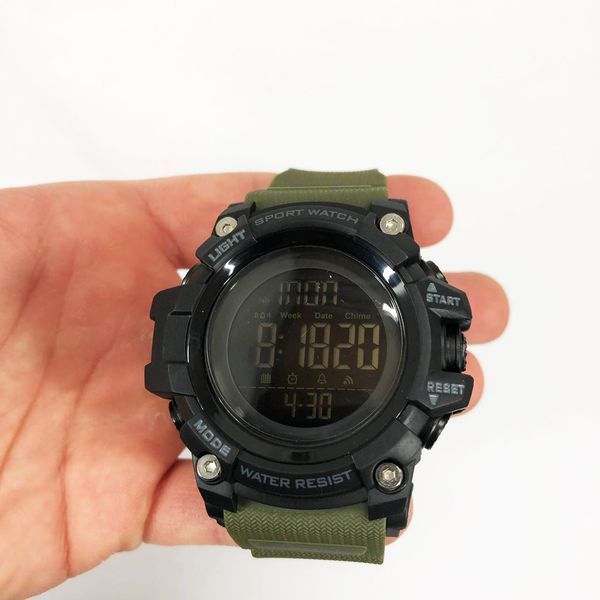Часы наручные мужские SKMEI 1384AG ARMY GREEN, часы тактические противоударные. Цвет: зеленый ws97736 фото