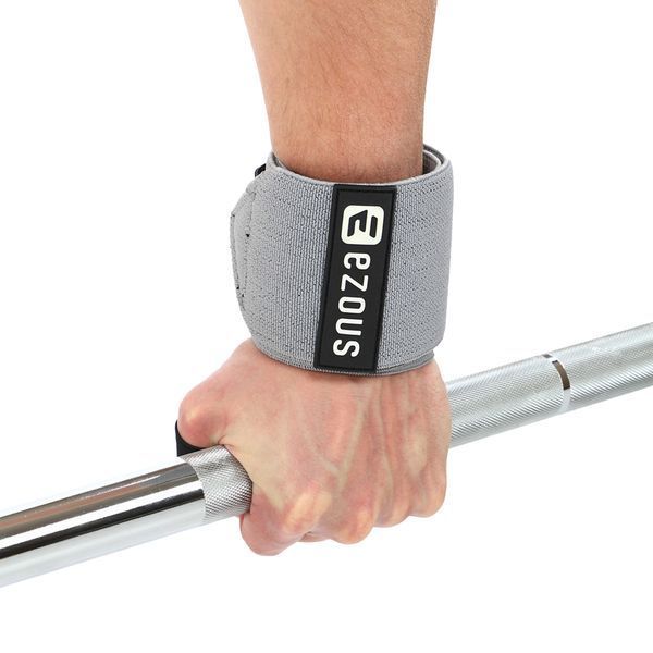 Бинты кистевые для жима STRENGTH WRIST WRAPS (SOLID SUPPOR) EZOUS C-04 2штуки фиолетовый C-04 фото