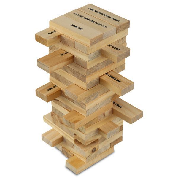Дженга пьяная башня настольная игра SP-Sport Drunken Tower Jenga GB076-1B дерево GB076-1B фото