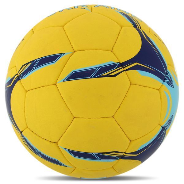 М'яч футбольний BALLONSTAR UKRAINE FB-7983 №5 PU жовтий-синій FB-7983 фото