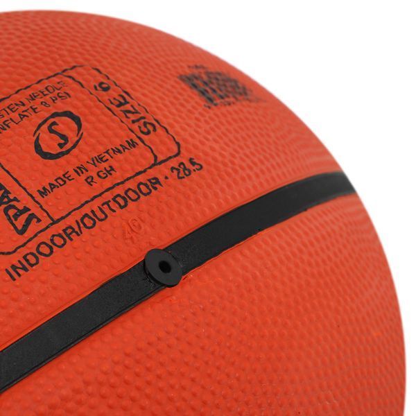 М'яч баскетбольний гумовий SPALDING 84542Z SILVER SERIES розмір 6 помаранчевий 84542Z фото
