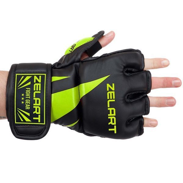 Перчатки для смешанных единоборств MMA Zelart BO-8355 M-XL цвета в ассортименте L BO-8355 фото