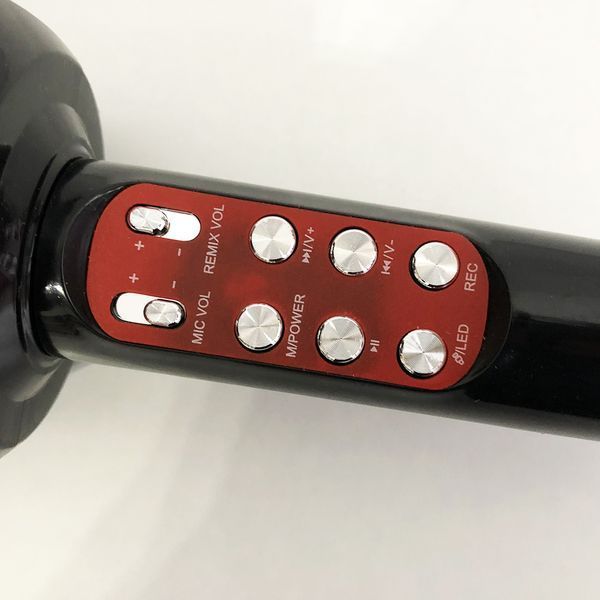 Беспроводной микрофон караоке bluetooth WSTER WS-1816. Цвет: черный ws38518 фото