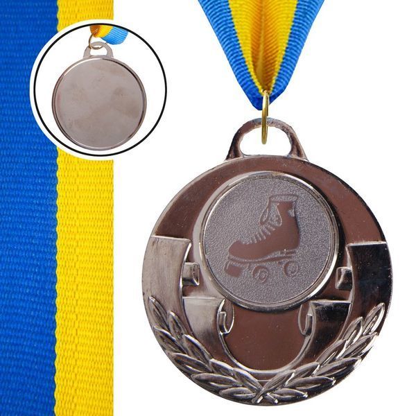Медаль спортивна зі стрічкою тематична SP-Sport AIM Ковзанки C-4846-0087 o5см золото, срібло, бронза C-4846-0087 фото