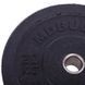 Бамперні диски гумові Bumper Plates MDbuddy TA-2676-20 51мм 20кг чорний TA-2676-20 фото 4