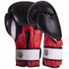 Перчатки боксерские на липучке кожаные UFC PRO Training UHK-69992 18унций красный-черный UHK-69992 фото 2