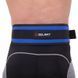 Пояс атлетический текстильный Zelart SB-165521 спинка-10см размер-XS-XXL синий SB-165521 фото 10