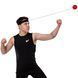 Мяч на резинке для бокса Fight Ball тренажер для реакции и координации SP-Sport BO-0374B черный-красный BO-0374B фото 10