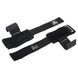 Крюки для подтягивания и тяги на запястья WEIGHTLIFTING HOOK EZOUS B-13 2шт черный B-13 фото 9
