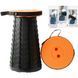 Раскладной стул, складной табурет Retractable Stool. Цвет: оранжевый ws27264 фото 3