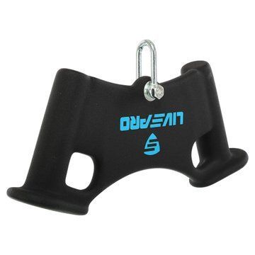 Рукоятка для тяги вниз c узким хватом Biceps grip нескользящее покрытие LiveUp LP8326 черный LP8326 фото