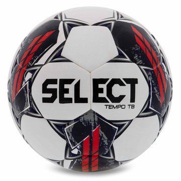 Мяч футбольный SELECT TEMPO TB FIFA BASIC V23 TEMPO-4WGR №4 белый-серый TEMPO-4WGR фото
