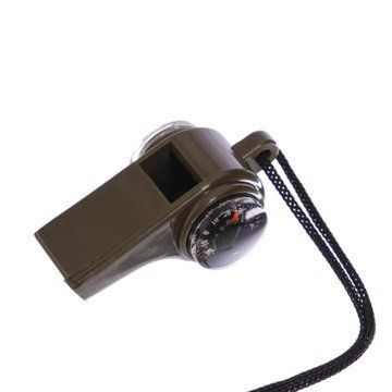 Свисток туристический с термометром и компасом 3 в 1 SP-Sport H3-1 оливковый H3-1 фото