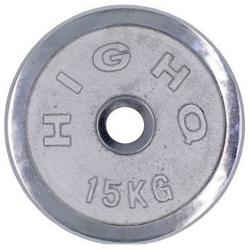 Блины диски хромированные HIGHQ SPORT TA-1457-15B 52мм 15кг хром TA-1457-15B фото