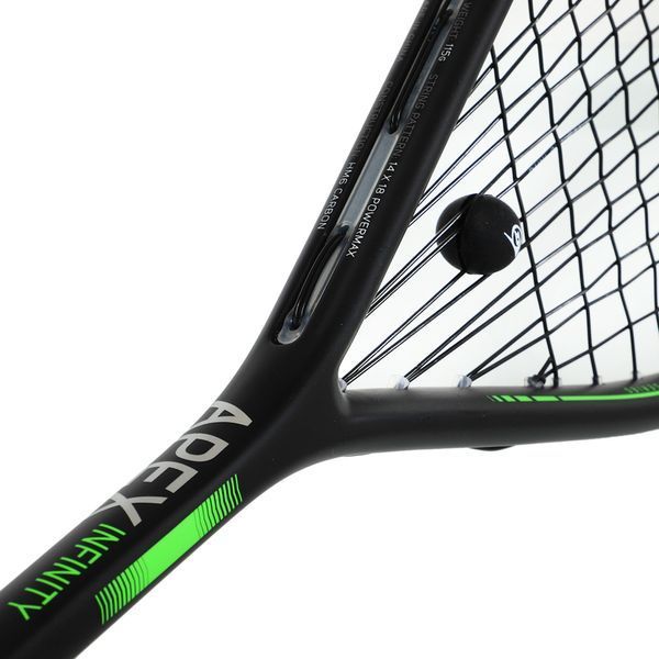 Ракетка для сквоша 27' DUNLOP D SR APEX INFINITY HL DL773403 черный-зеленый DL773403 фото