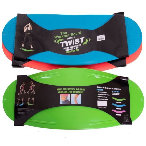 Доска балансировочная WORKOUT BOARD TWIST Record FI-7067 60х25см цвета в ассортименте FI-7067 фото