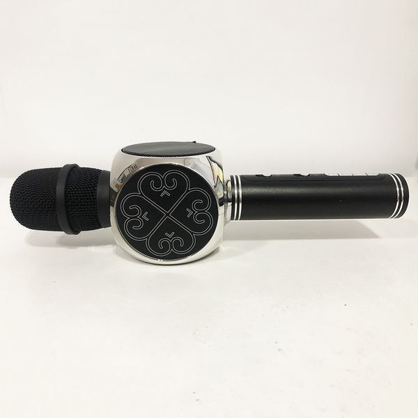 Беспроводной Bluetooth Микрофон для Караоке Микрофон DM Karaoke Y 68 + BT. Цвет: черный с серебром ws71741-2 фото