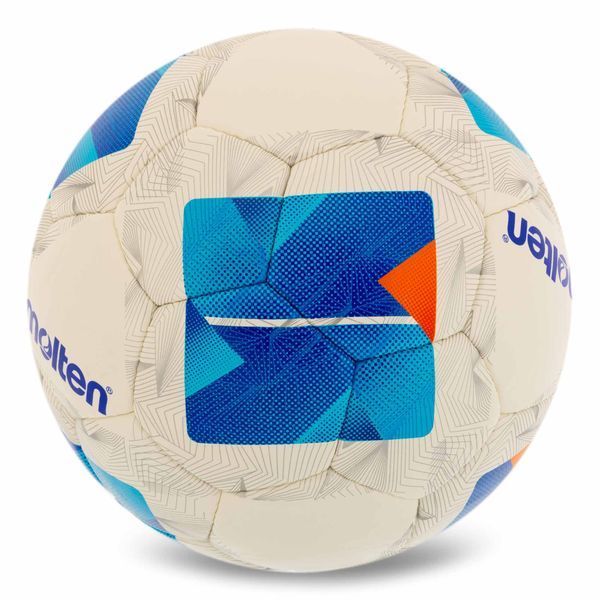 М'яч футбольний MOLTEN F5N1711 №5 PVC білий-синій F5N1711 фото