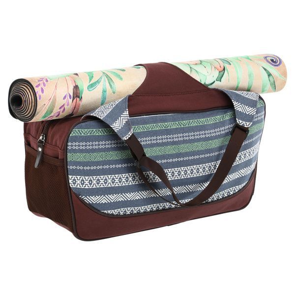 Сумка для йоги KINDFOLK Yoga bag SP-Sport FI-8366-3 серый-синий FI-8366-3 фото