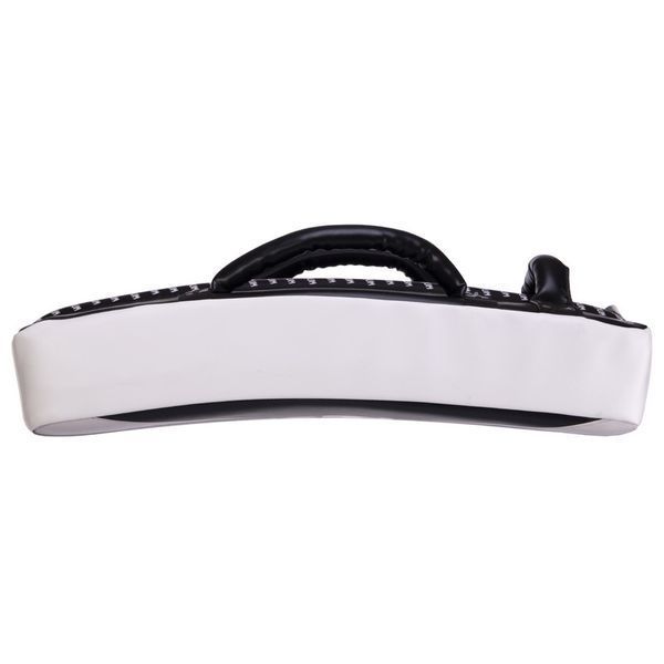 Макивара Изогнутая тренировочная для отработки ударов Skintex VENUM ABSOLUTE LONG KICK SHIELD VN1201 53х43х10см 1шт черный-белый VN1201 фото