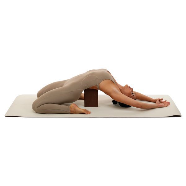 Блок для йоги двокольоровий BLOOM YOGA BRICK LB7041 кольори в асортименті LB7041 фото
