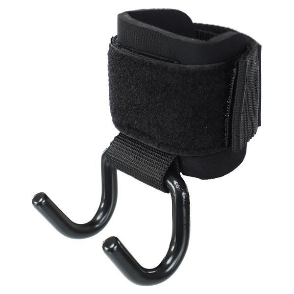Крюки для подтягивания и тяги на запястья LIFTING HOOK EZOUS B-12 2шт черный B-12 фото