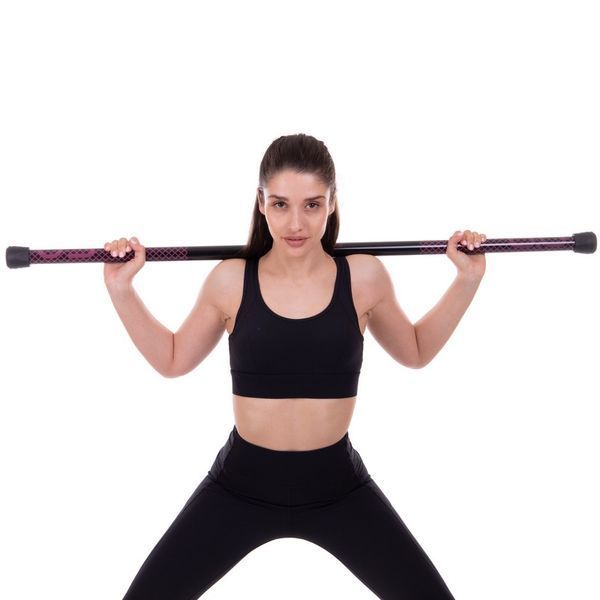 Бодибар Body Bar Zelart FI-2611-3 вес 3кг черный-фиолетовый FI-2611-3 фото