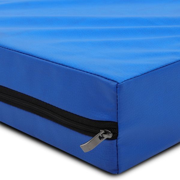 Мат спортивный гимнастический в чехле из кожвинила BOXER 1009-01 размер 1x1м x 10см цвета в ассортименте 1009-01 фото