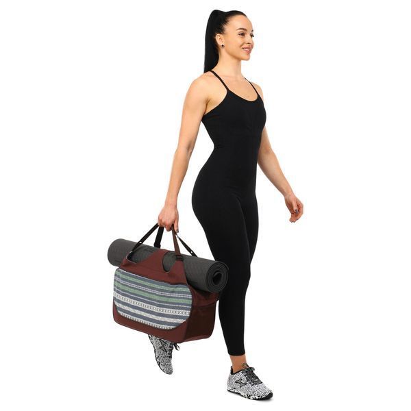 Сумка для йоги KINDFOLK Yoga bag SP-Sport FI-8366-3 серый-синий FI-8366-3 фото