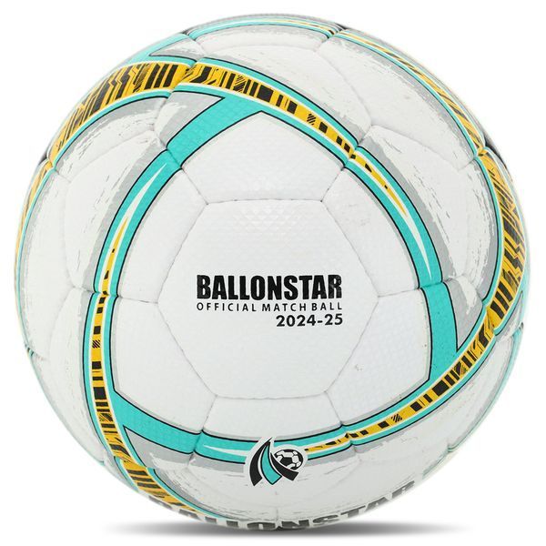Мяч футбольный BALLONSTAR FB-4403 №5 PU цвета в ассортименте FB-4403 фото