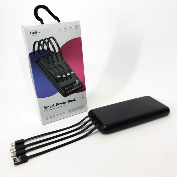 Павербанк Power Bank UKC 50000mAh Мобільна зарядка зовнішній акумулятор портативний павер. Колір: чорний ws81727 фото