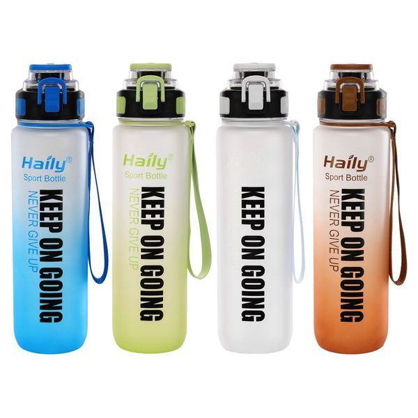 Бутылка для воды HAILY KEEP ON GOING HL-8102 1000мл цвета в ассортименте HL-8102 фото