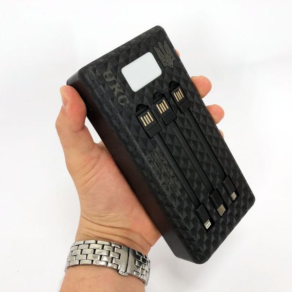 Портативная мобильная зарядка (Павербанк) POWER BANK SOLAR 60000MAH, переносной аккумулятор для телефона ws17847 фото