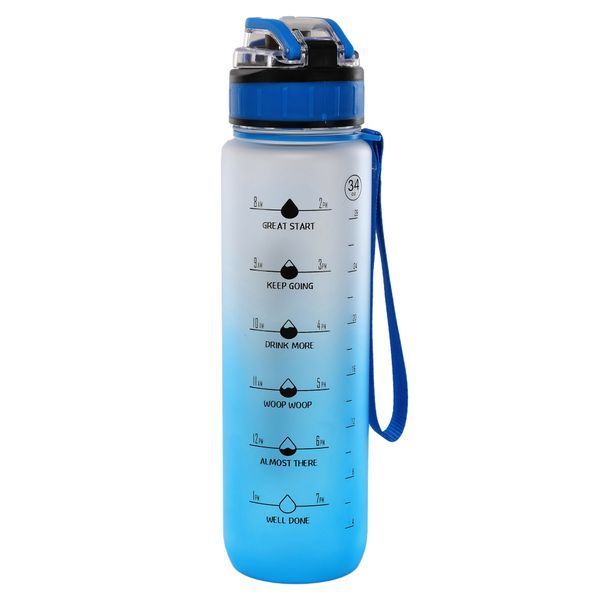 Бутылка для воды HAILY KEEP ON GOING HL-8102 1000мл цвета в ассортименте HL-8102 фото