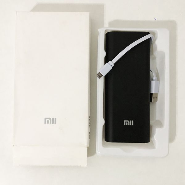 Портативний зарядний пристрій power bank павербанк 16000/6000 MI M5. Колір чорний ws63932 фото