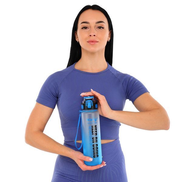 Бутылка для воды HAILY KEEP ON GOING HL-8102 1000мл цвета в ассортименте HL-8102 фото