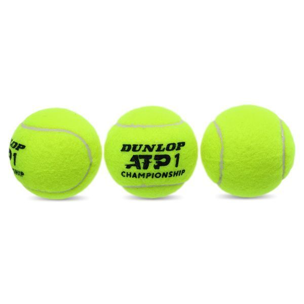 Мячи для большого тенниса DUNLOP ATP CHAMPIONSHI DL601332 3шт салатовый DL601332 фото