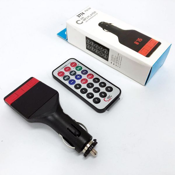 Автомобильный FM-модулятор трансмиттер Fm-04, MP3 Player с пультом дистанционного управления ws32913 фото