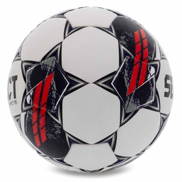Мяч футбольный SELECT TEMPO TB FIFA BASIC V23 TEMPO-4WGR №4 белый-серый TEMPO-4WGR фото