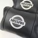 Подушки в авто 2 шт Nissan, натуральная кожа, с логотипом Ниссан, на подголовник для вашей машины ws85375 фото 12