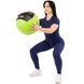 М'яч набивний медичний для кросфіту WALL BALL Zelart FI-5168-4 4кг чорний-зелений FI-5168-4 фото 8