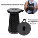 Раскладной стул, складной табурет Retractable Stool. Цвет: черный ws83974 фото 4
