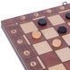 Шахматы шашки нарды 3 в 1 набор настольных игр деревянные на магнитах Xinliye W7703H размер 34см x 34см W7703H фото 4